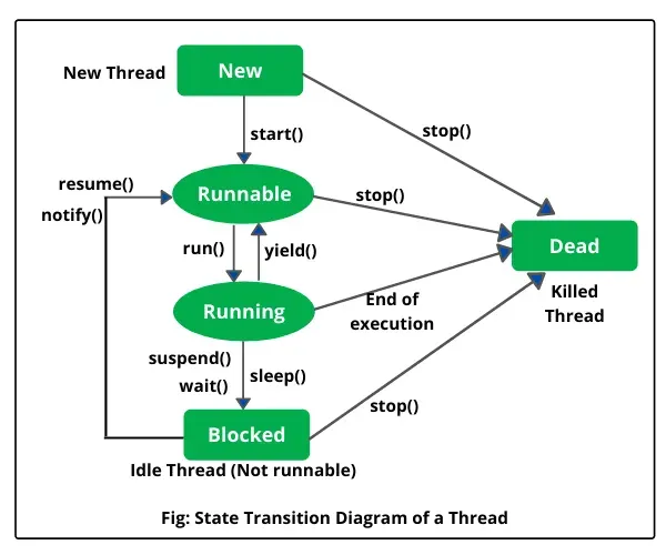 Thread Lifecycle Diagram